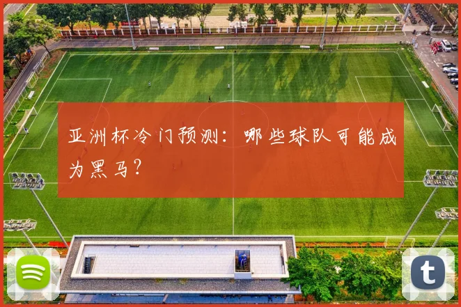 亚洲杯冷门预测：哪些球队可能成为黑马？