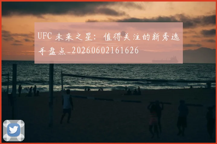 UFC 未来之星：值得关注的新秀选手盘点_20260602161626